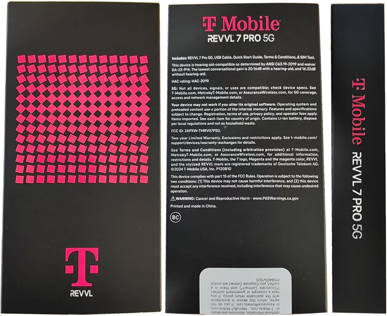T-Mobile Revvl 7 Pro 5G Unlocked Smartphone, 256GB, Azurite Blue - Image 9